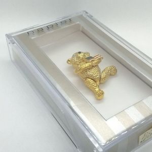 NOS Napier Articulated Bear Brooch Pin Collectable